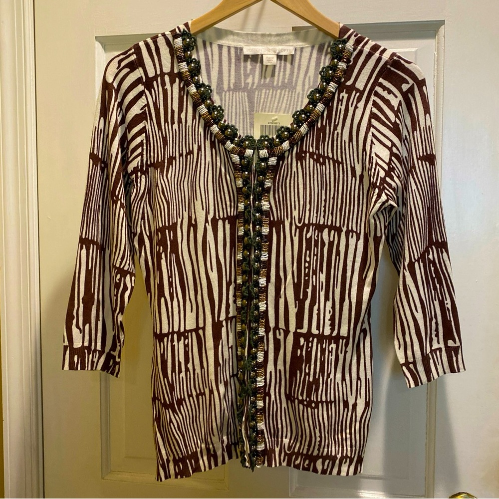 Boston Proper NWT Embellished sweater